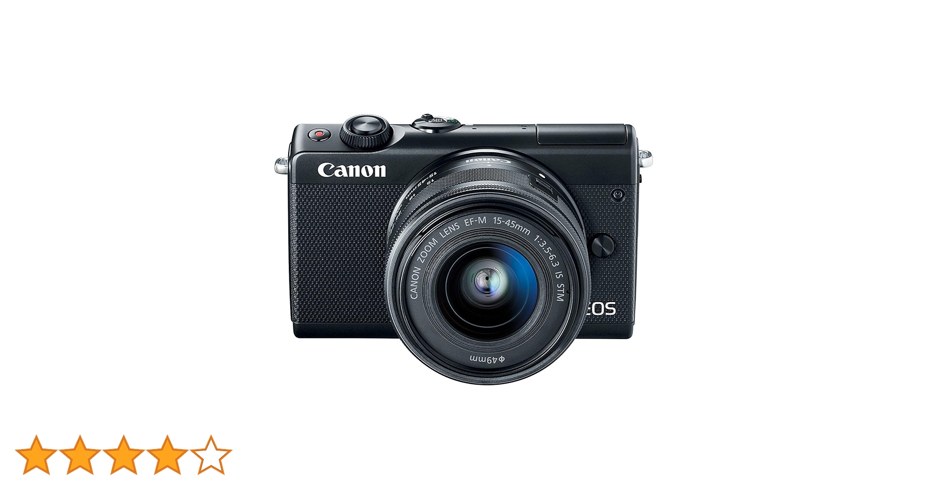 【美品】CANON キャノン EOSM100 ブラック カメラ Amazon | Canon ミラーレス一眼カメラ EOS M100 EF-M15-45 IS